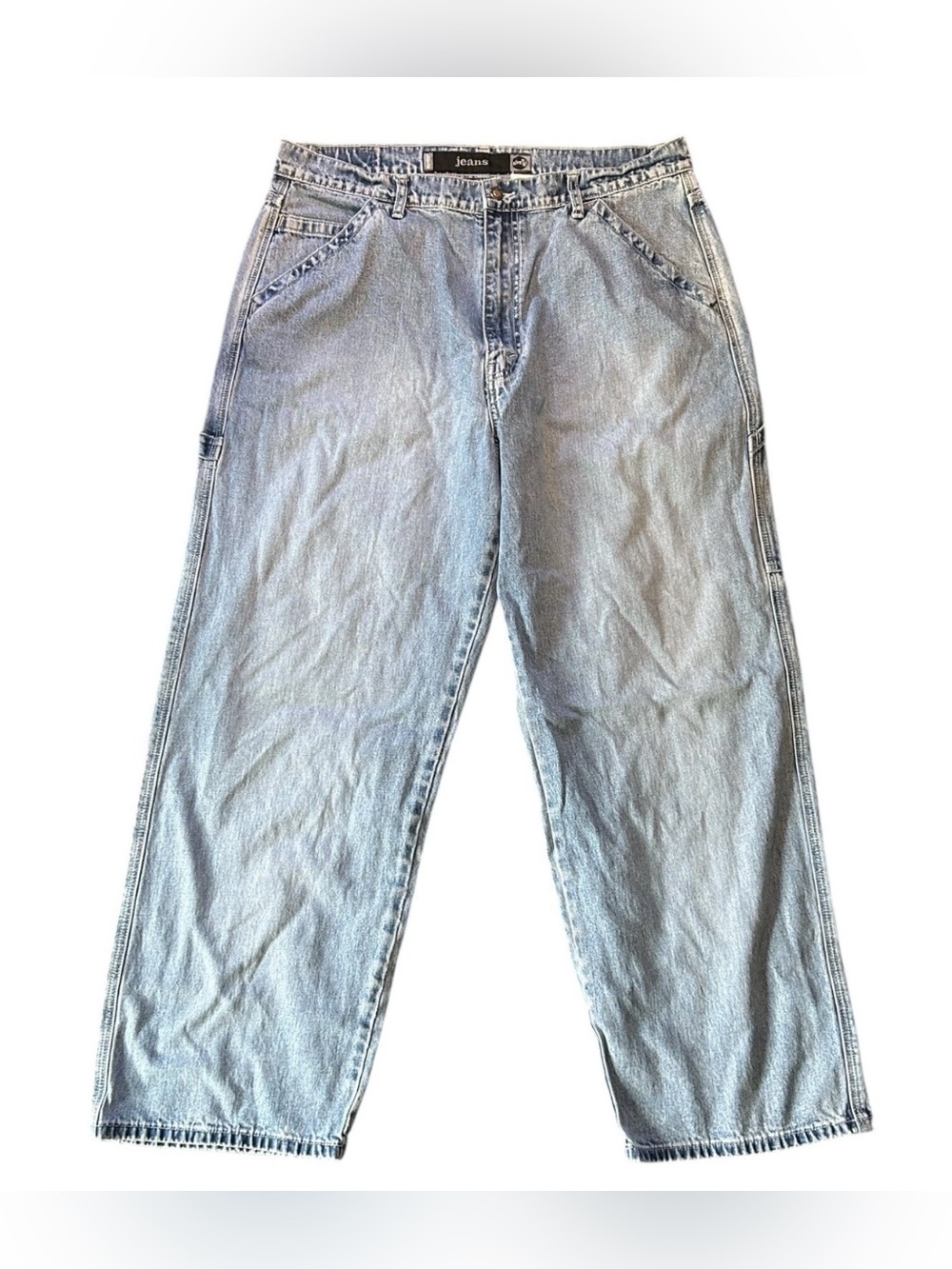 Vintage Y2K Levi's SilverTab Carpenter Jeans Baggy Skater Lightwash 36x30
